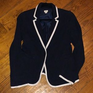 Navy and White Blazer